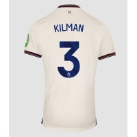 Koszulka piłkarska West Ham United Max Kilman #3 Strój wyjazdowy 2025-26 tanio Krótki Rękaw